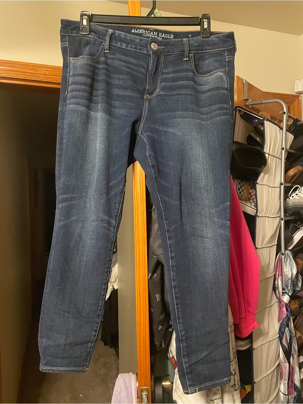 American Eagle Outfitters Women's Indigo Stretch Jeggings